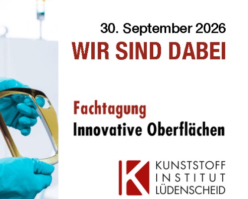 Fachtagung Innovative Oberfl&auml;chen, 30.09.2026