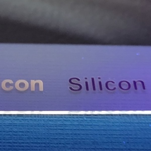 PVD layers transferred with a laser show remarkable "nano effects"