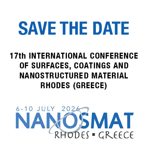 Nanosmat, 6.&ndash;10. Juli 2026, Rhodes, Greece